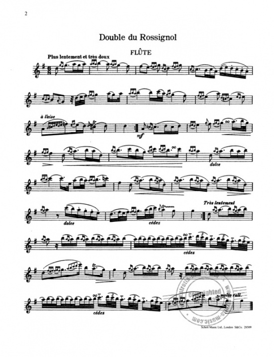 Couperin: Le Rossignol En Amour för blockflöjt och klaverinstrument