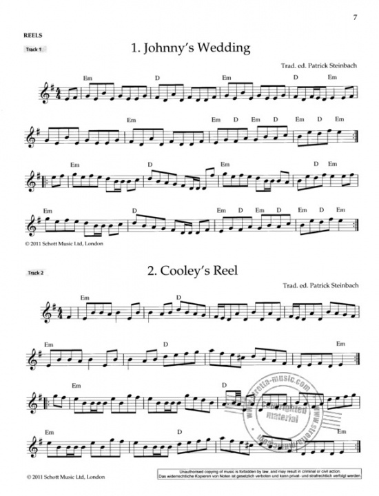  Irish Folk Tunes for Flute 1