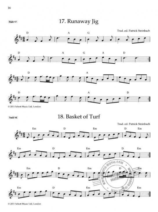  Irish Folk Tunes for Flute 1