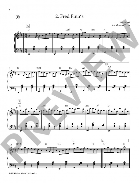 Irish Folk Tunes for Accordion