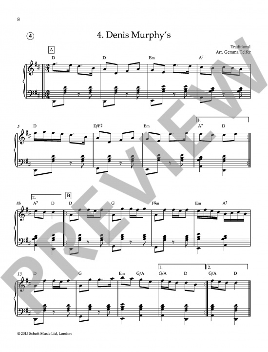 Irish Folk Tunes for Accordion