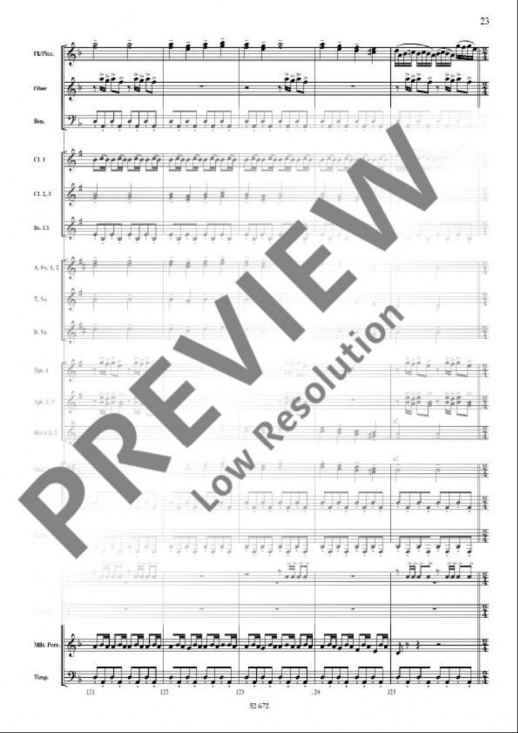 Orff: Fortuna Imperatrix Mundi från Carmina Burana för Concert band grade 3