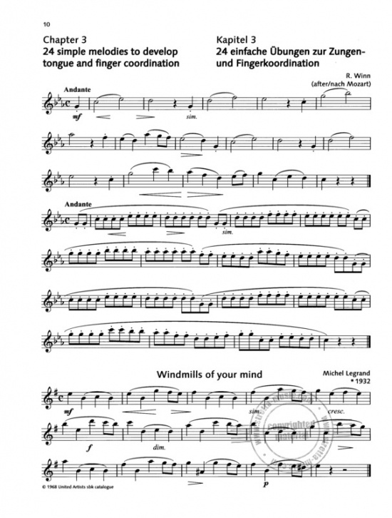 Winn: Articulation flöjt