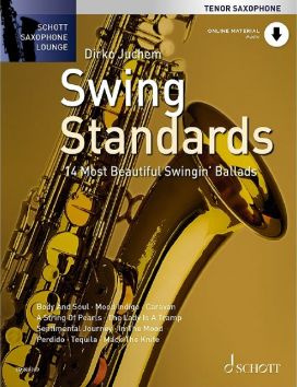 Swing Standards tenorsaxofon och piano