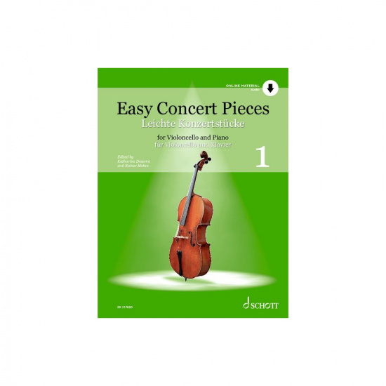 Easy Concert Pieces 1 for Violoncello and Piano