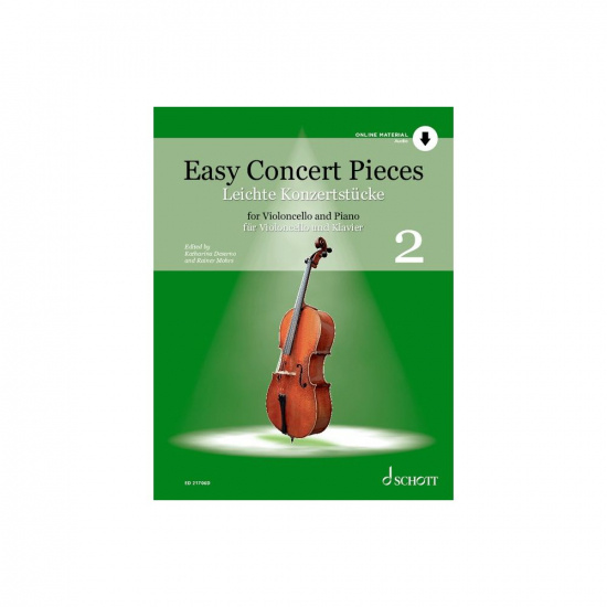 Easy Concert Pieces 2 for Violoncello and Piano