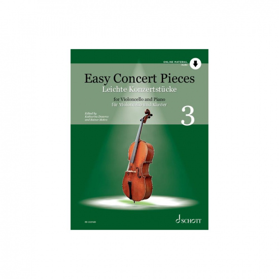 Easy Concert Pieces 3 for Violoncello and Piano