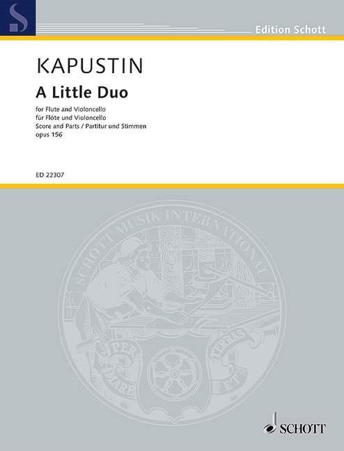 Kapustin: A Little Duo op. 156 /Fl+Vcl