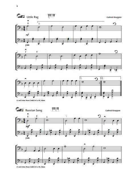 Gabriel Koeppen: For the Cello Method - Tune Book 1 med CD