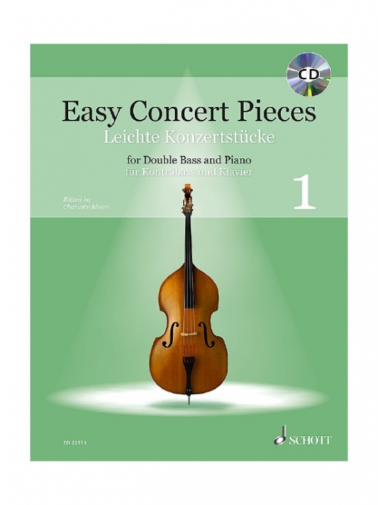 Easy Concert Pieces 1 Kontrabas+Piano