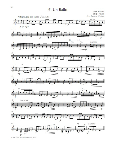 Easy Concert Pieces 2 Klarinett+Piano