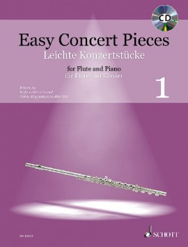 Easy Concert Pieces 1 Flute+Piano
