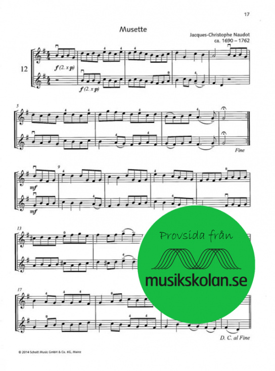 Duets for fun: Violins