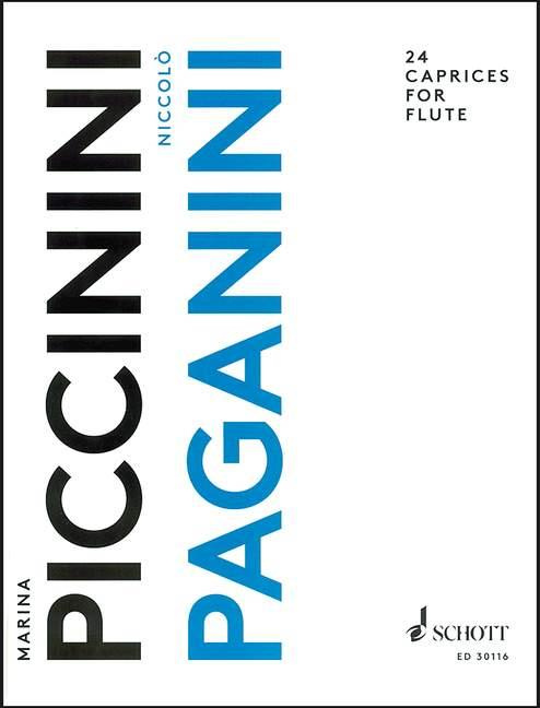 Piccinini/Paganini: 24 Caprices op.1 Fl