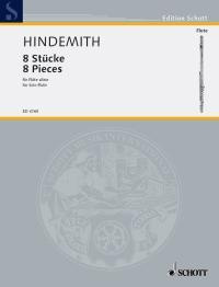 Hindemith: 8 Stücke -Fl