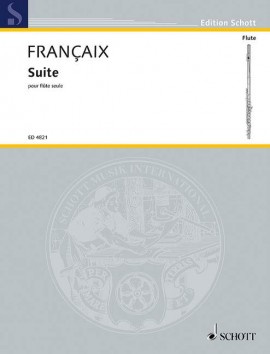 Francaix: Suite för soloflöjt
