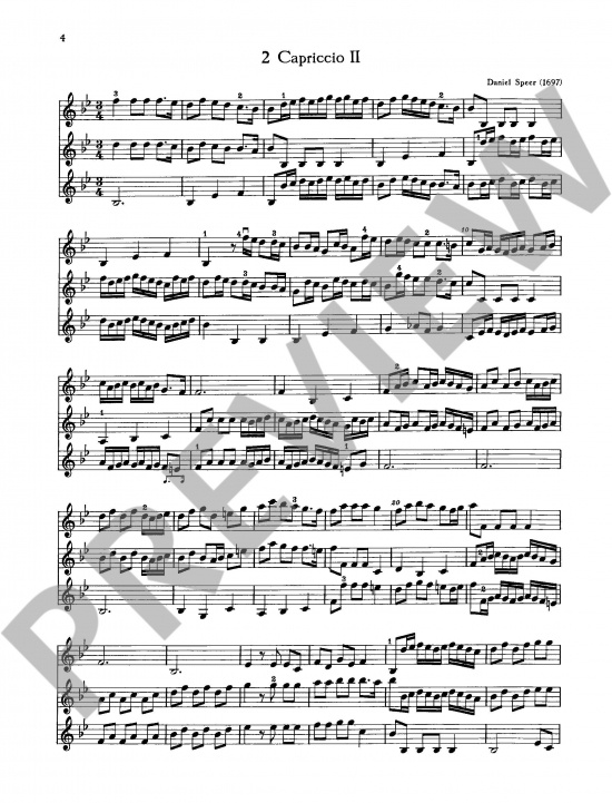 Doflein: Triobuch 3, Fortschreitende Stücke für 3 Geigen