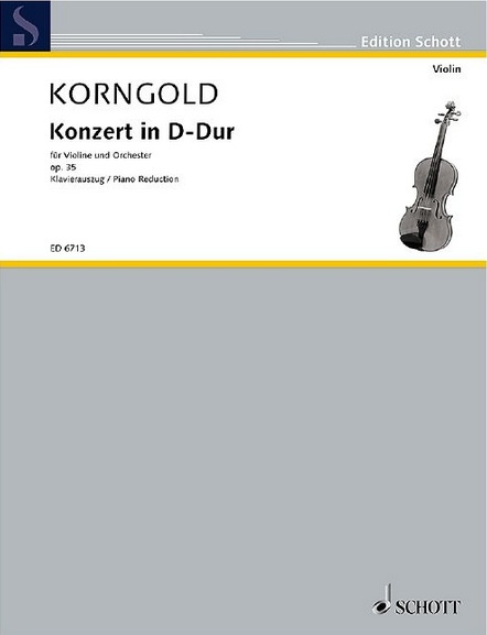 Korngold: Konzert in D-Dur violin och piano