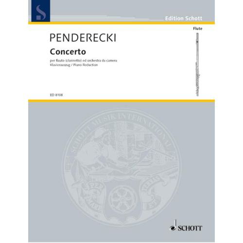 Penderecki: Concerto Flöjt + piano