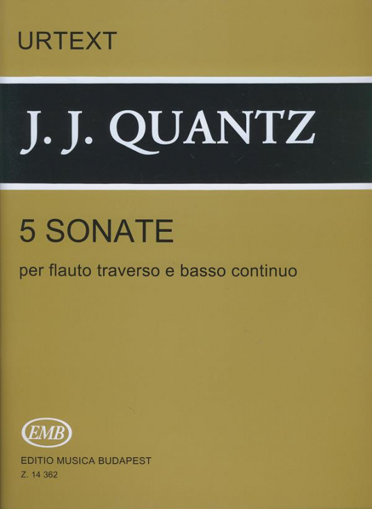 Quantz: 5 sonatas