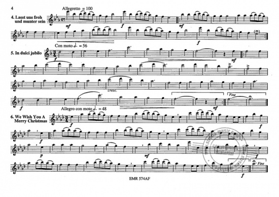 Christmas Joy - 32 julmelodier (blåskvintett)