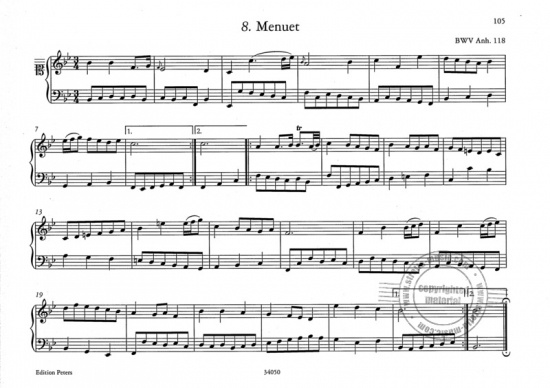 Bach: Die Clavier-Büchlein für Anna Magdalena Bach