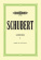 Schubert: Lieder No. 1 Tiefe Stimme Schubert: Lieder No. 1 Tiefe Stimme
