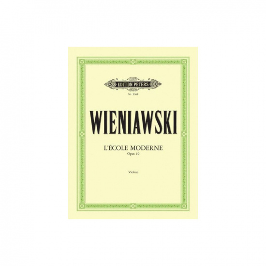 Wieniawski: École Moderne Opus 10 för violin