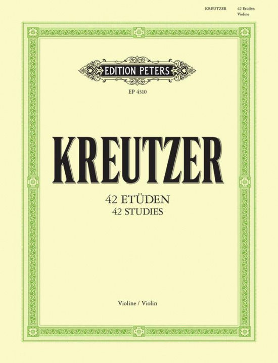 Kreutzer: 42 Etuden