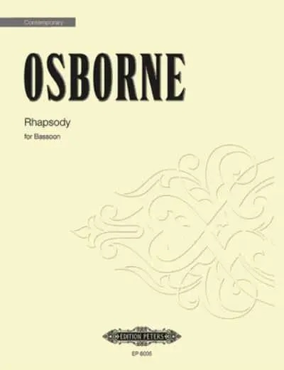 Osborne: Rhapsody for Bassoon