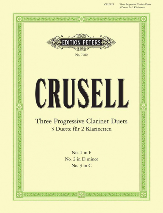Crusell: Three Progressive Clarinet Duets