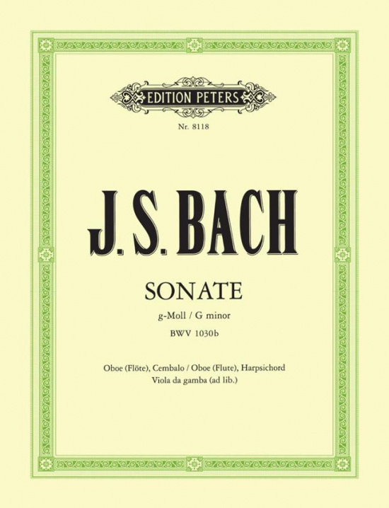 Bach: Sonate g-moll /Fl+pi