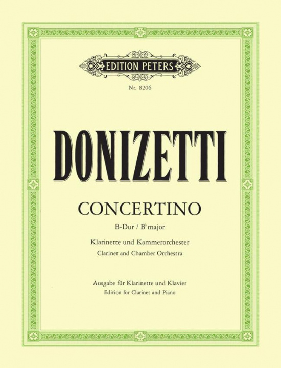 Donizetti: Concertino in Bb - Kl+Pi
