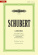 Schubert: Lieder Volume 1 Tiefe Stimme