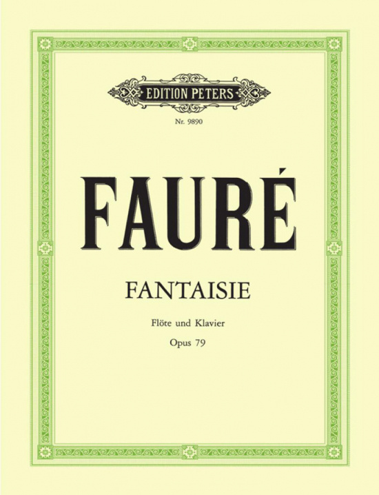 Fauré: Fantasy op 79 /Fl+pi