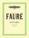 Fauré: Fantasy op 79 /Fl+pi