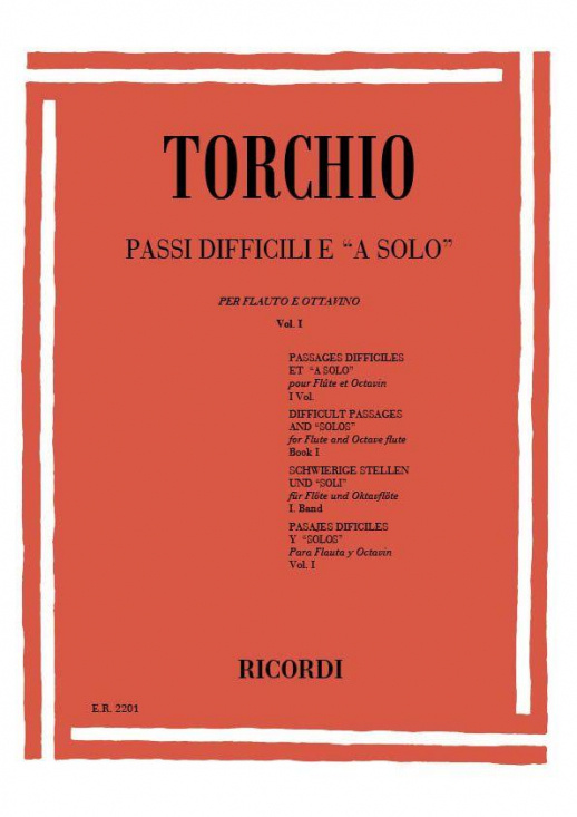 Torchio Passi Difficili e a Solo Vol 1 