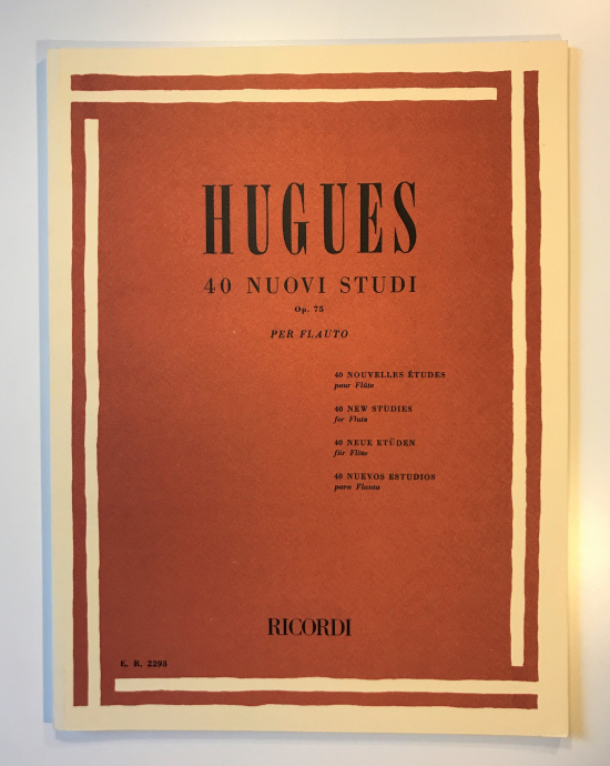 Hugues: 40 Nuovi Studi Op. 75