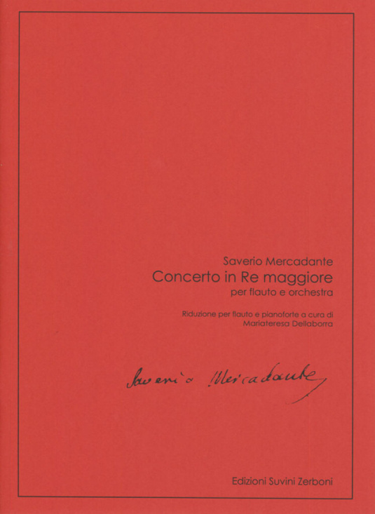 Mercadante: Concerto in Re maggiore för flöjt