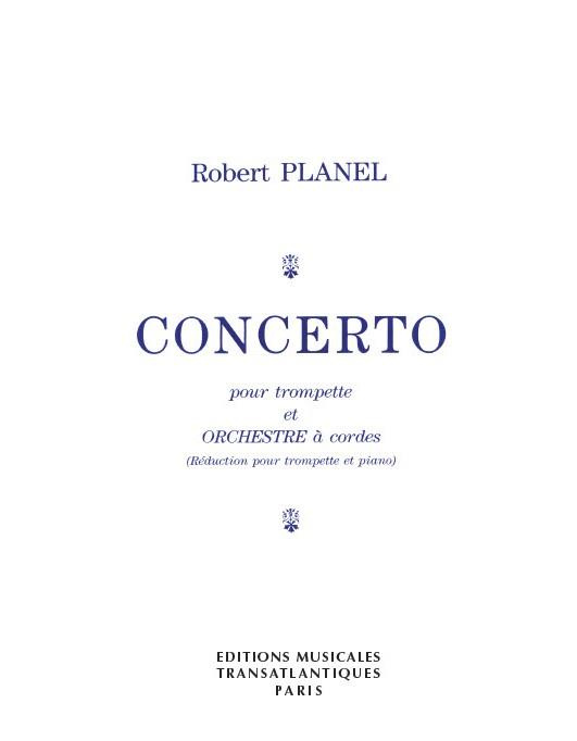 Planel: Concerto för trumpet och piano