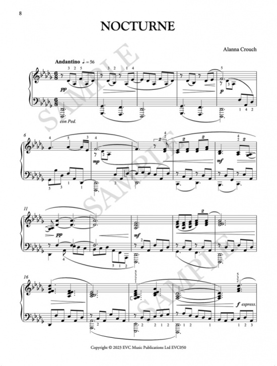 22 Nocturnes for Chopin