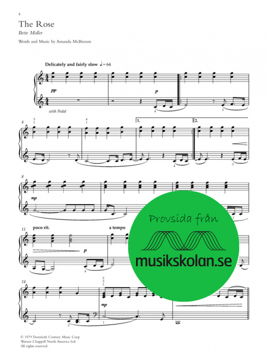 The Faber Music Ballads Piano Anthology