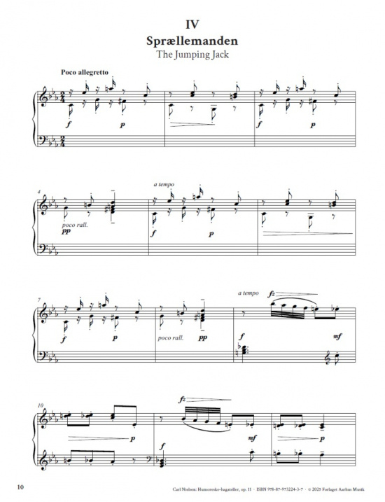 Carl Nielsen: Humoreske-Bagateller för piano op 11