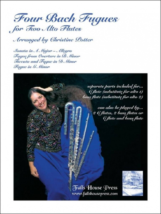 Four Bach Fugues för två altflöjter