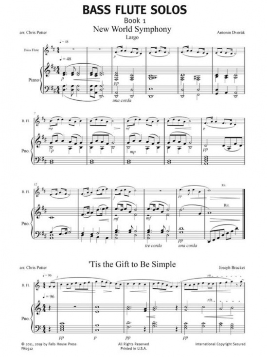 Potter: Bass Flute Solos
