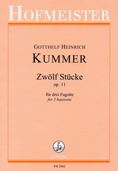 Kummer: Zwölf Stücke op 11 Fagotttrio