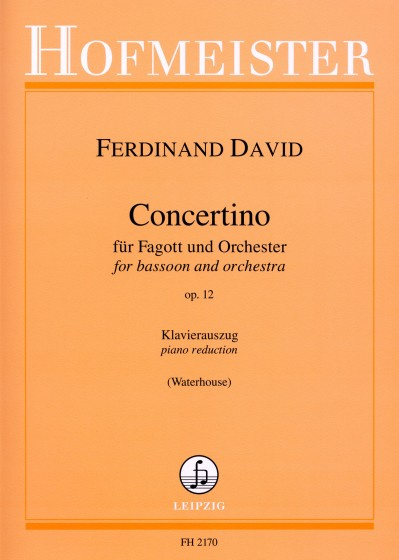 David: Concertino op 21 Fagott+piano