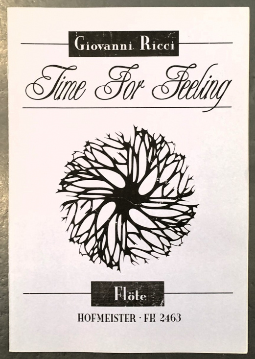 Ricci: Time for Feeling för flöjt & komp