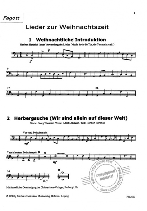 Musik für fünf - Lieder zur Weihnachtszeit för blåskvintett