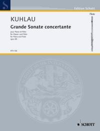Kuhlau: Grande Sonate Concertante op 85 Fl+pi